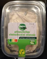 Pflanzlicher vleischsalat classic