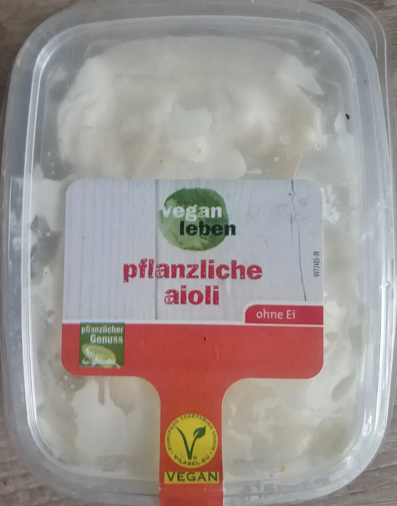Pflanzliche aioli