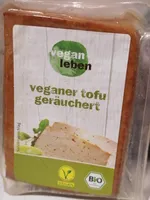 Veganer Tofu geräuchert