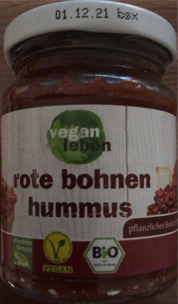 Rote Bohnen Hummus