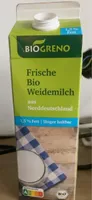 Frische bio weidenmilch