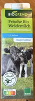 Frische Bio Weidemilch 1,5% Fett
