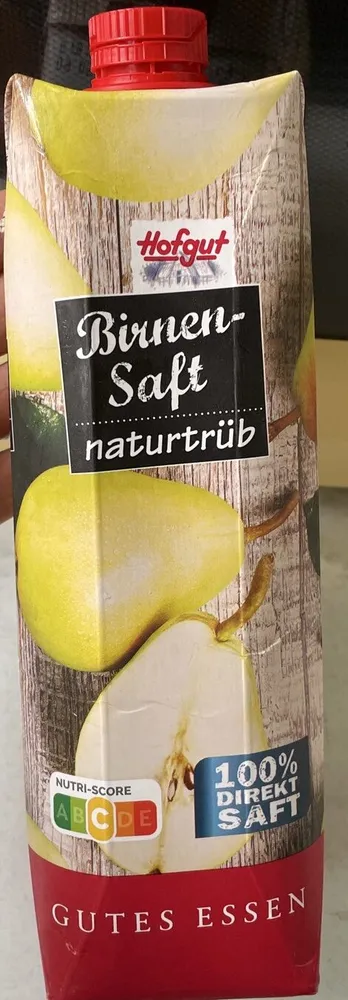 Birnensaft Naturtrüb