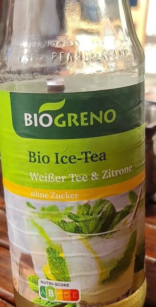 Bio Ice Tea Weißer Tee und Zitrone