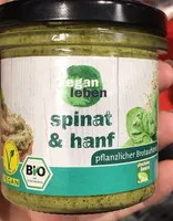 Spinat & Hanf Brotaufstrich