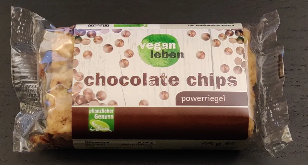 Powerriegel Chocolate Chips