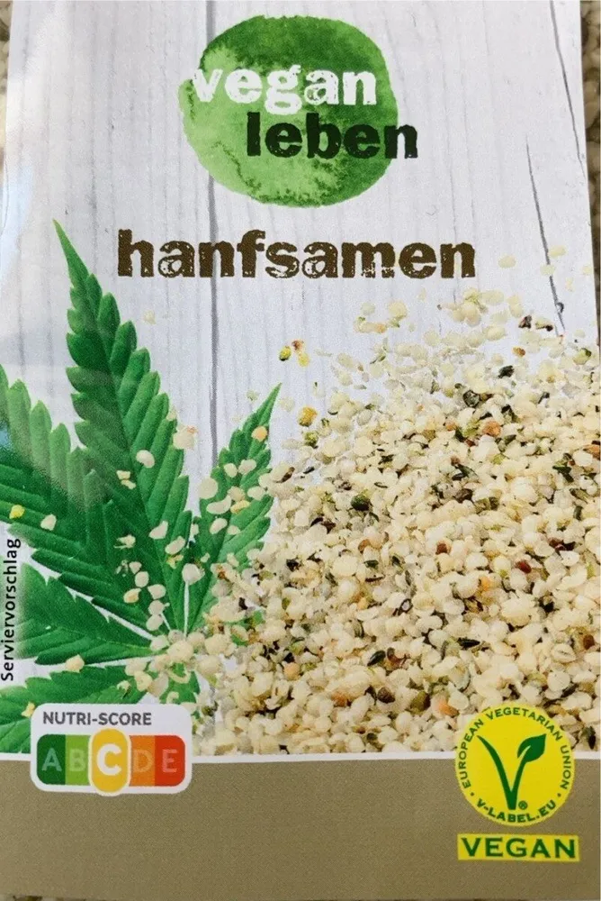 Handsamen, geschält