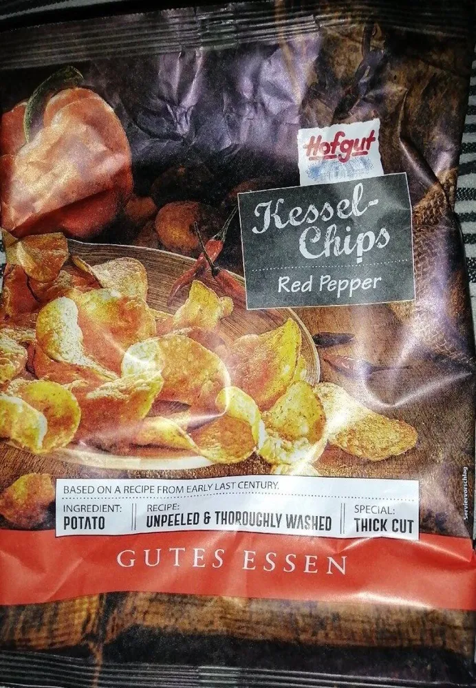 Kessel-Chips Red Pepper