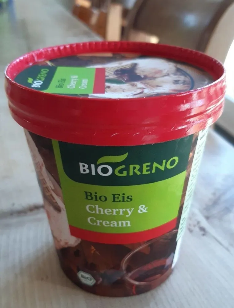 Bio Eis Cherry & Cream