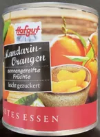 Mandarin-Orangen, leicht gezuckert