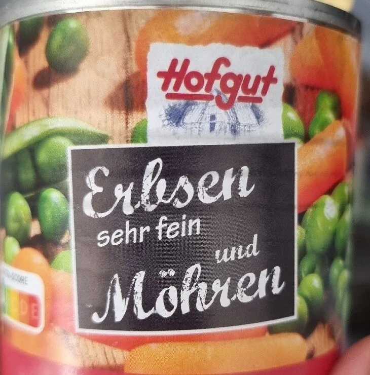 Erbsen Möhren