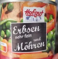 Erbsen Möhren