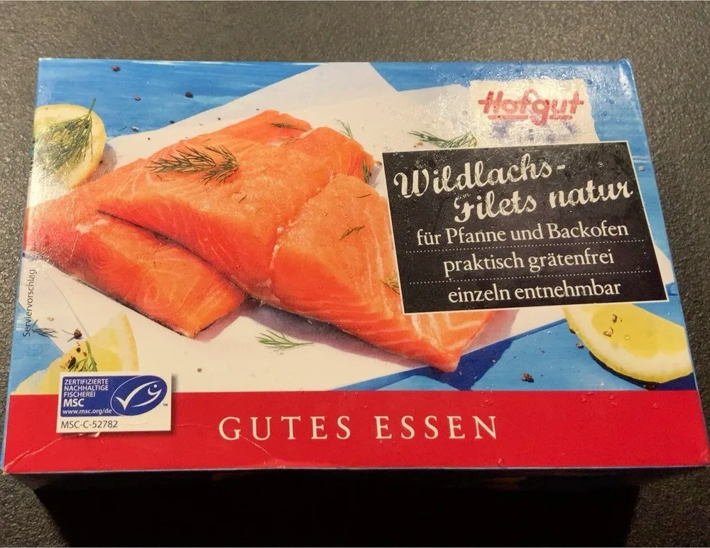Wildlachsfilet Natur