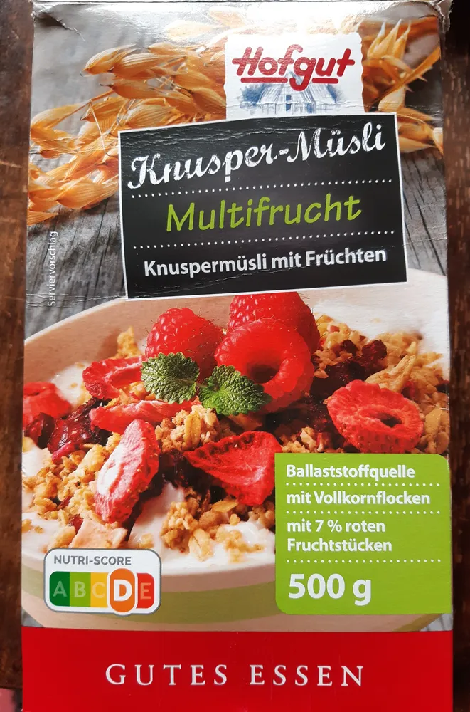 knusper-müsli Multifrucht
