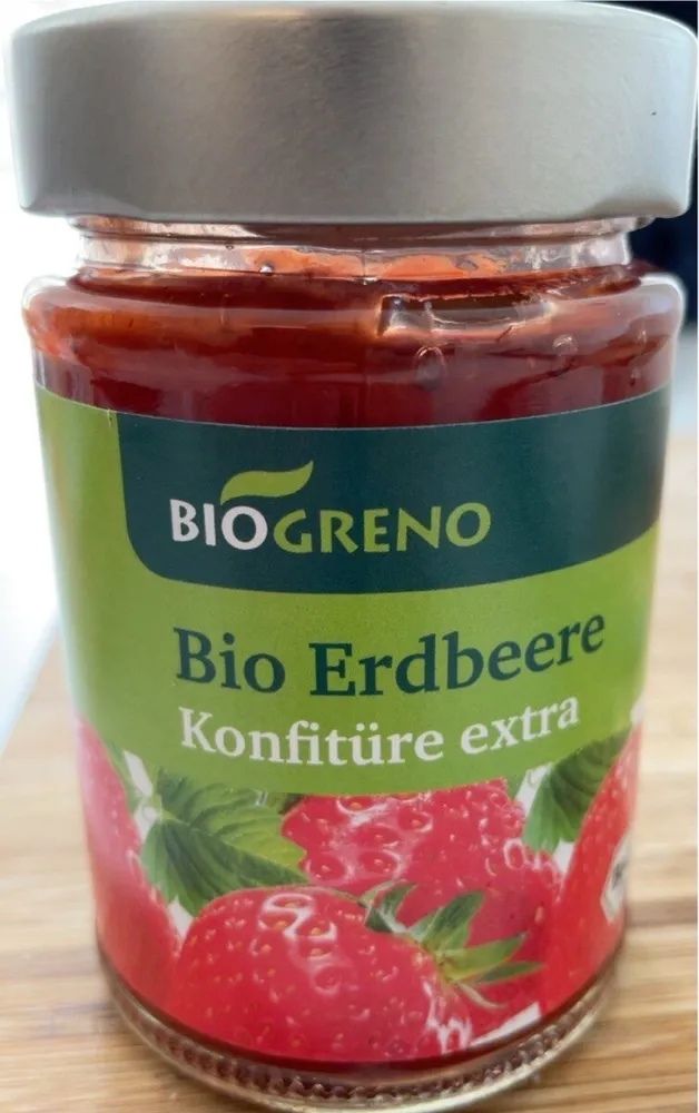 Bio-Erdbeer-Konfitüre extra