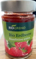 Bio-Erdbeer-Konfitüre extra