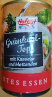 Grünkohltopf mit Kasseler und Mettenden