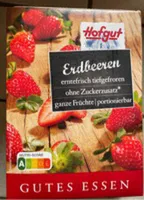 3/4 Erdbeeren