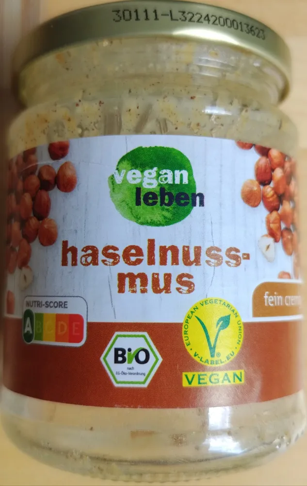 Haselnussmus