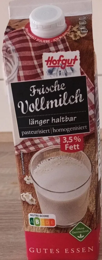 Frische Vollmilch