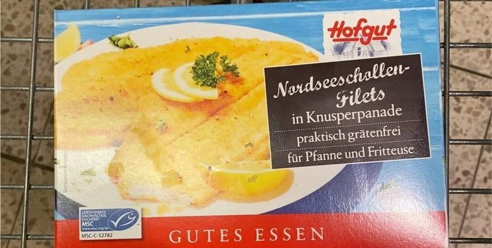 Nordseeschollen-Filets