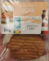 Hachés au saumon, échalote et ciboulette