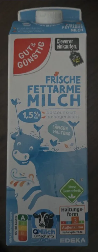 Frische Fettarme Milch