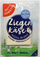 Ziegenkäse in Scheiben, mind. 50 % Fett i.Tr.
