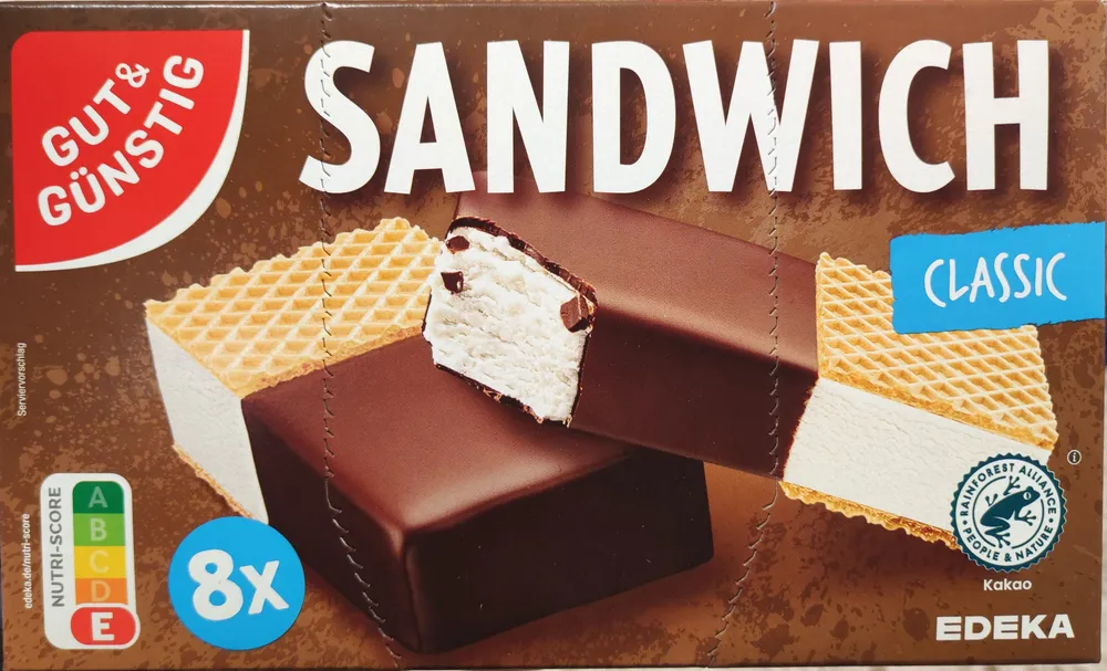 Sandwich Eis Classic