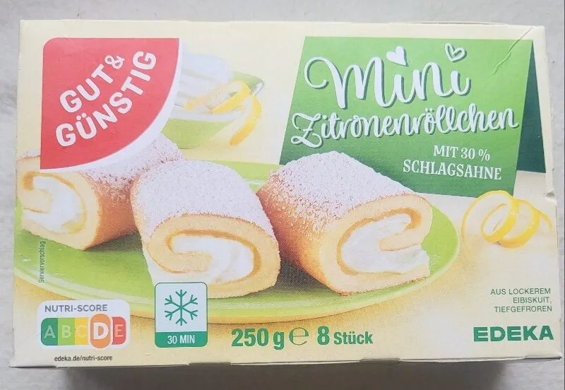 Mini Zitronenröllchen