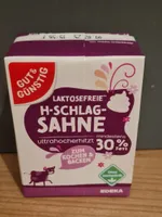 Laktosefreie H-Schlag-Sahne
