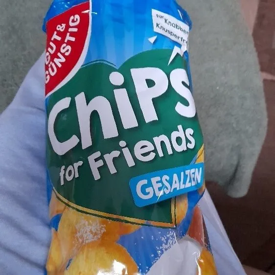 Chips for Friends gesalzen