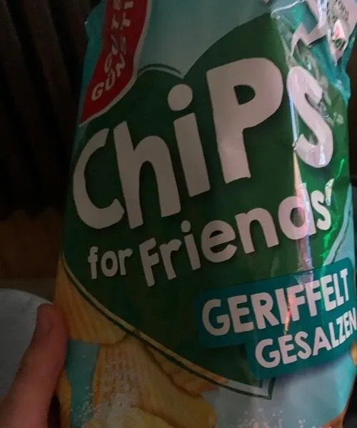 Chips for Friends Geriffelt & Gesalzen