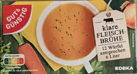 klare Fleischbrühe