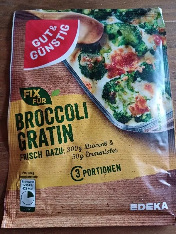 Brokkoli gratin