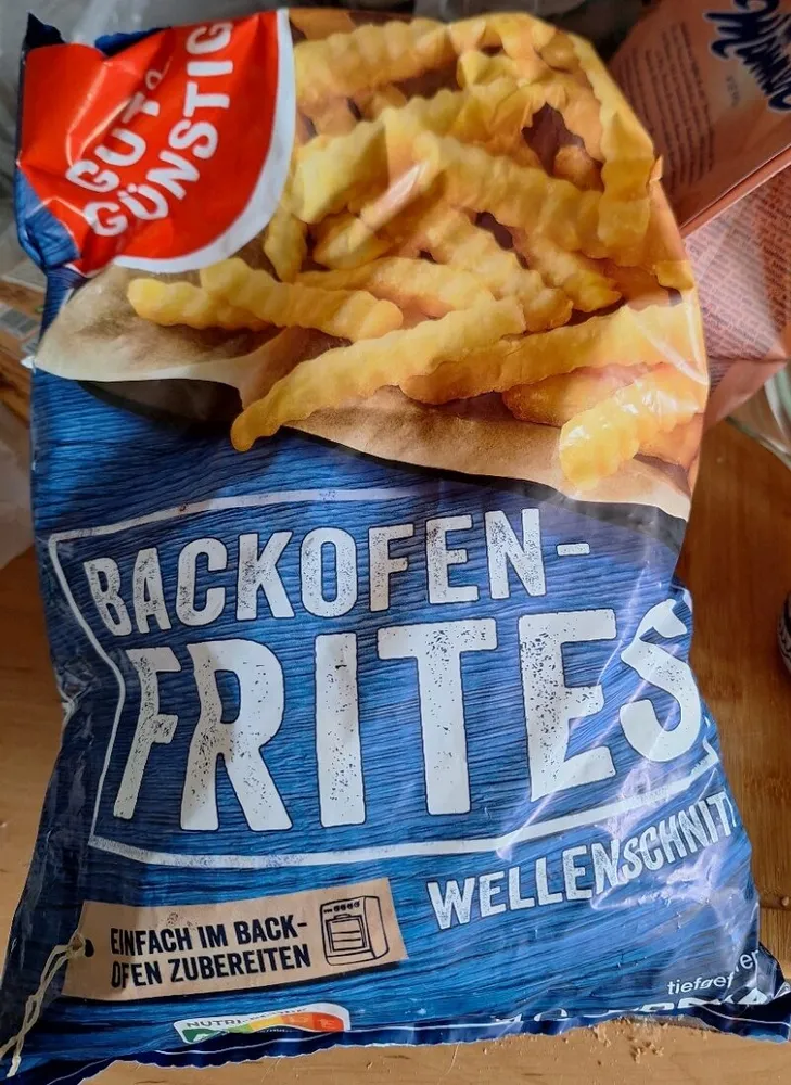 backofen  frites