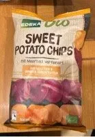 Bio Sweet potato chips 4311501026878 Mischung aus orangefarbigen und violettfarbigen Süßkartoffelchips, gesalzen