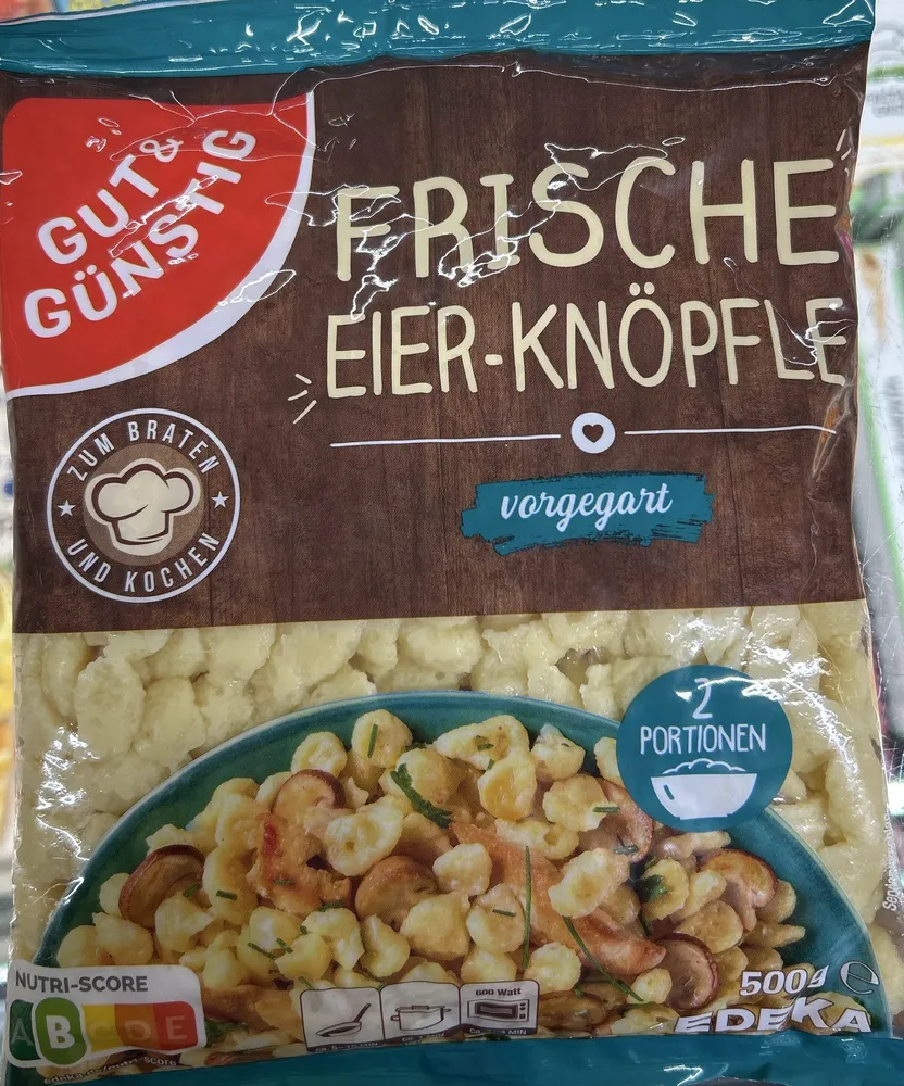 Frische Eier-Knöpfle