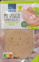 My Veggie Veganer Aufschnitt mit Broccoli und Karotte