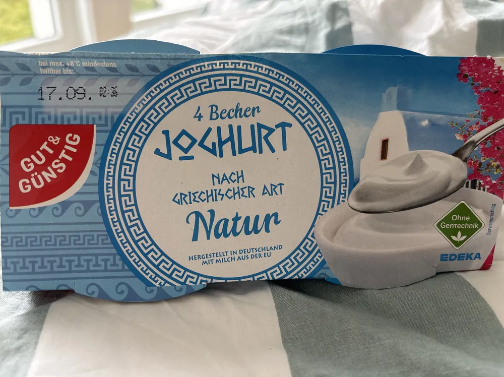 Joghurt nach griechischer Art