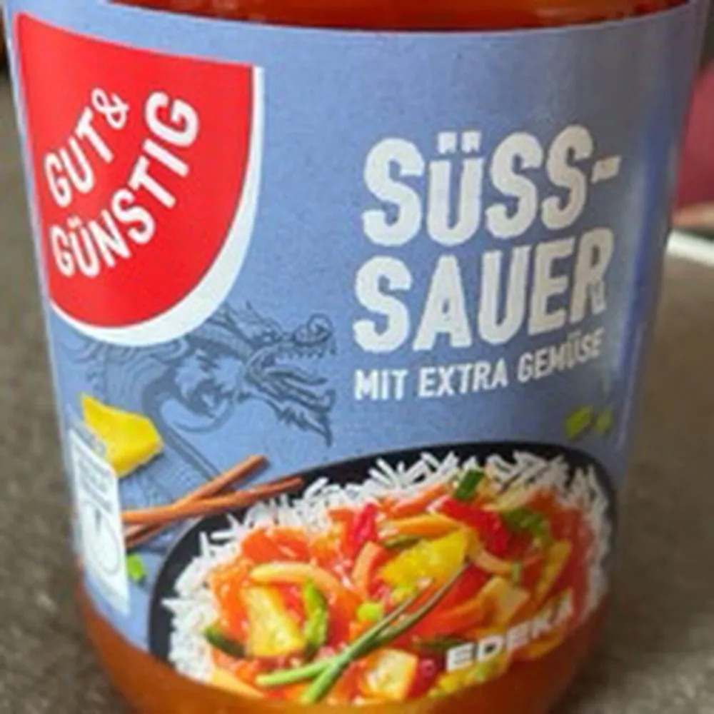 Süss-Sauer mit Extra Gemüse