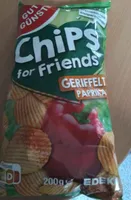Chips geriffelt Paprika