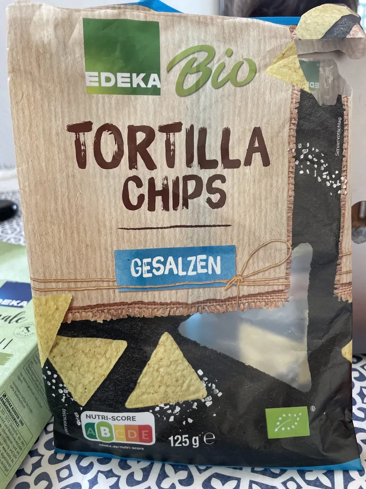 Tortilla Chips gesalzen