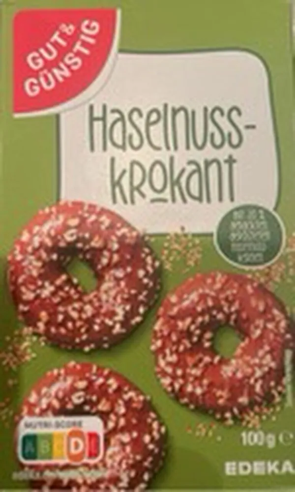 Haselnuss Krokant