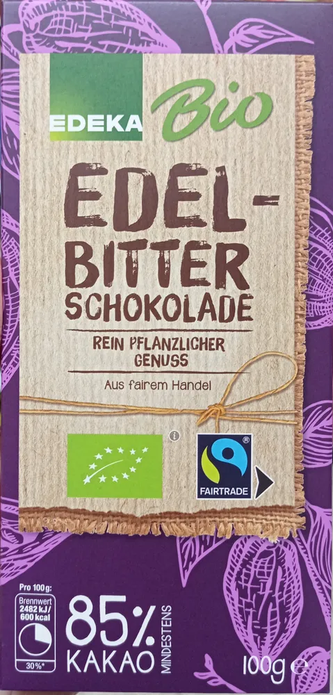 Edelbitter Schokolade