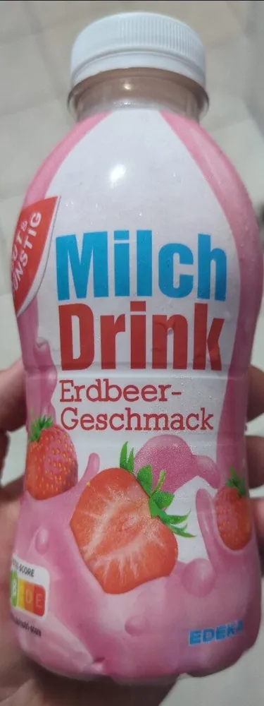 Milch-Drink Erdbeergeschmack