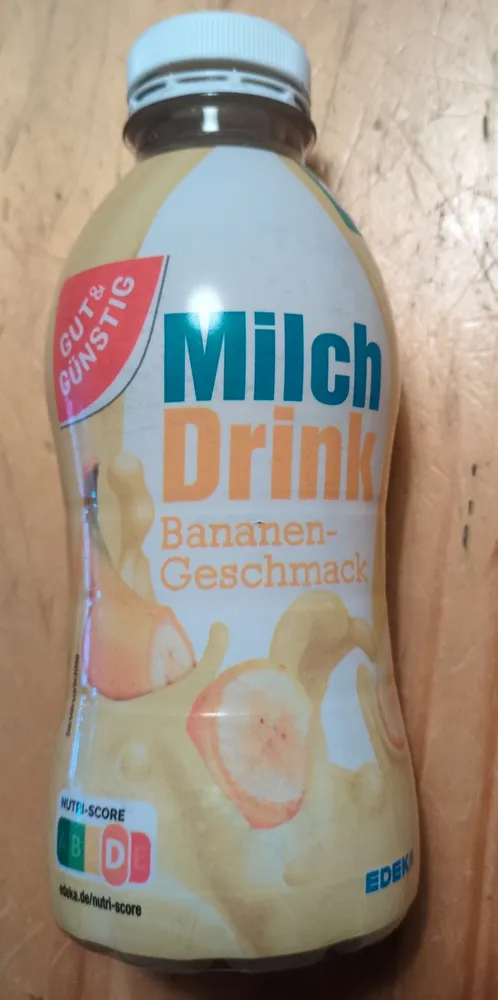 Milch Drink Bananengeschmack