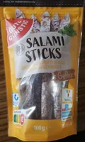 44. BEUTEL MIT WIEDERVERSCHLUSS SALAMI STICKS EDEL
