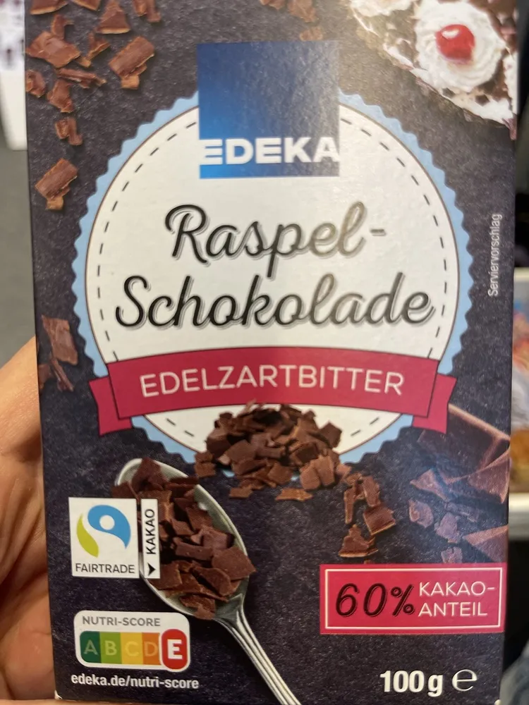 Raspelschokolade