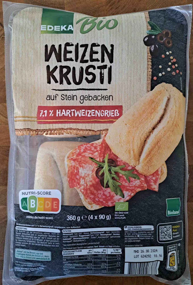 Weizen Krusti